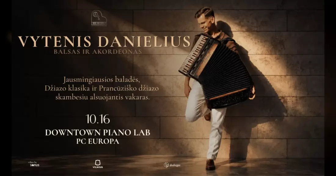 Vytenis Danielius | Jausmingos baladės, Džiazo klasika ir Prancūziško džiazo elegancija alsuojantis vakaras.