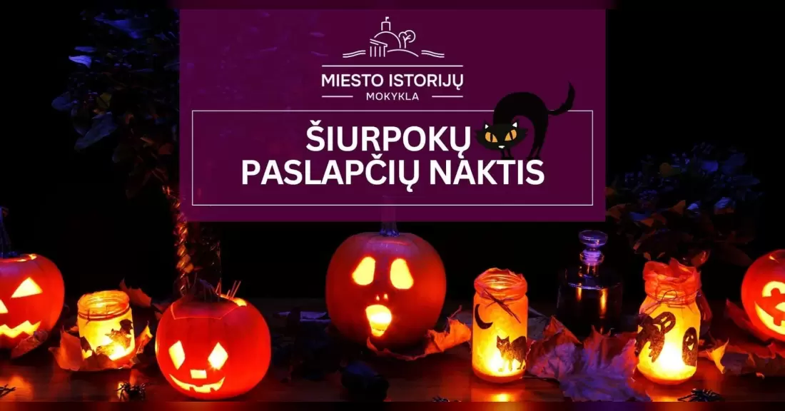 Šiurpokų paslapčių naktis | Ekskursija visai šeimai Vilniuje