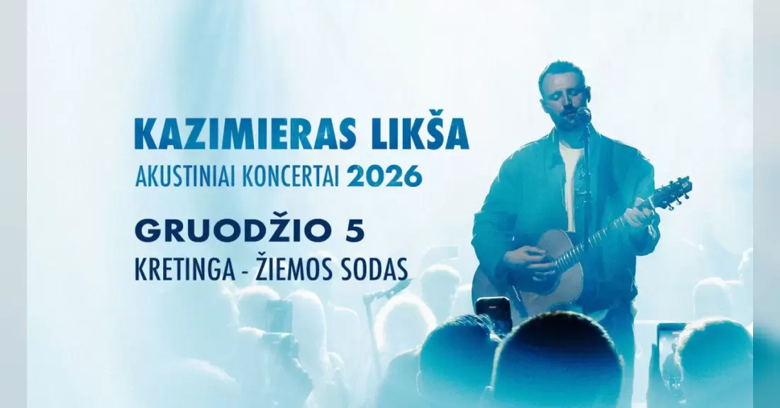 Kazimieras Likša | Kretinga | Akustinis koncertas