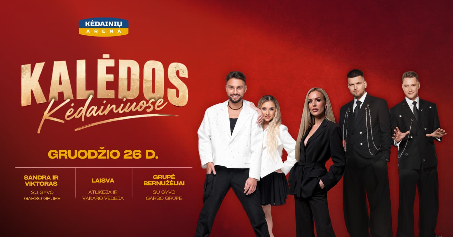 Sandra ir Viktoras, Laisva ir Grupė Bernužėliai | Kalėdos Kėdainiuose