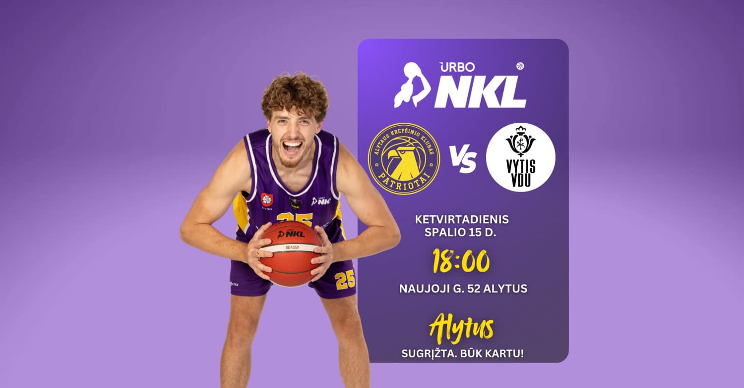 URBO-NKL: Alytaus "Patriotai" - Šakių "Vytis-VDU"