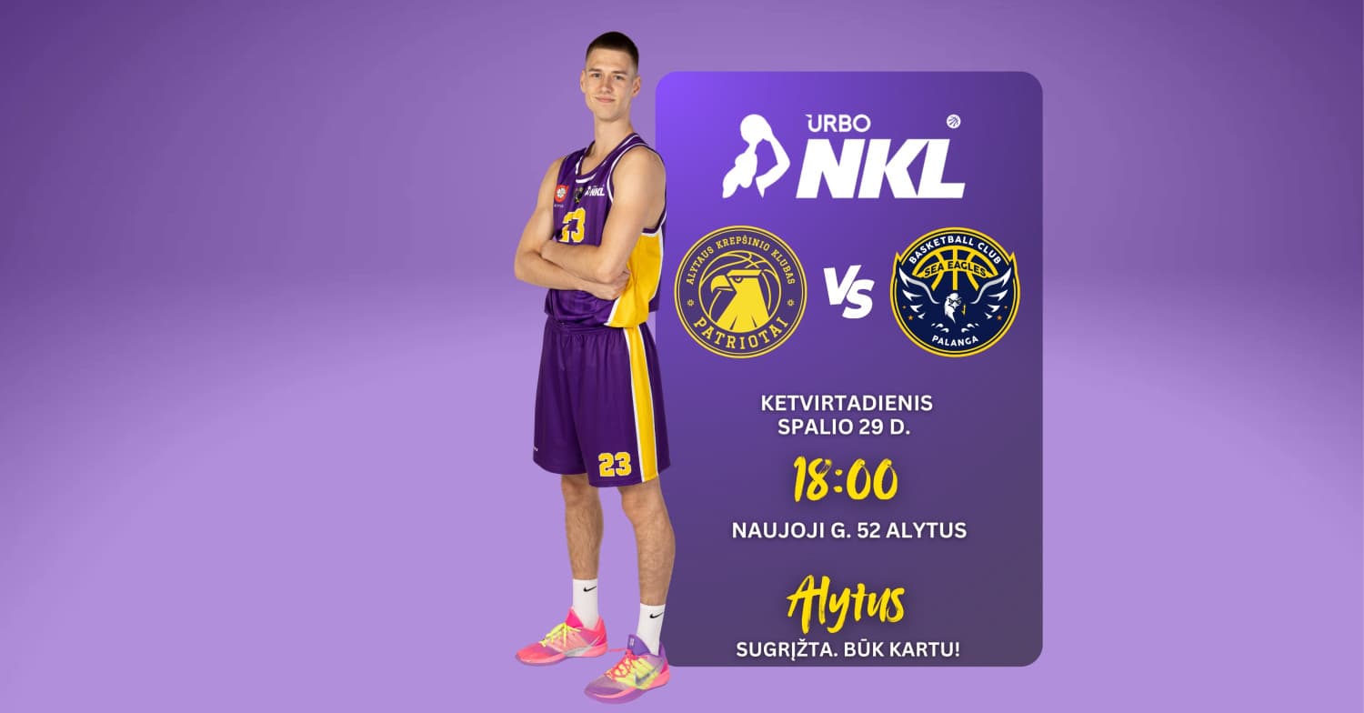 URBO-NKL: Alytaus "Patriotai" - Palangos "Palanga"