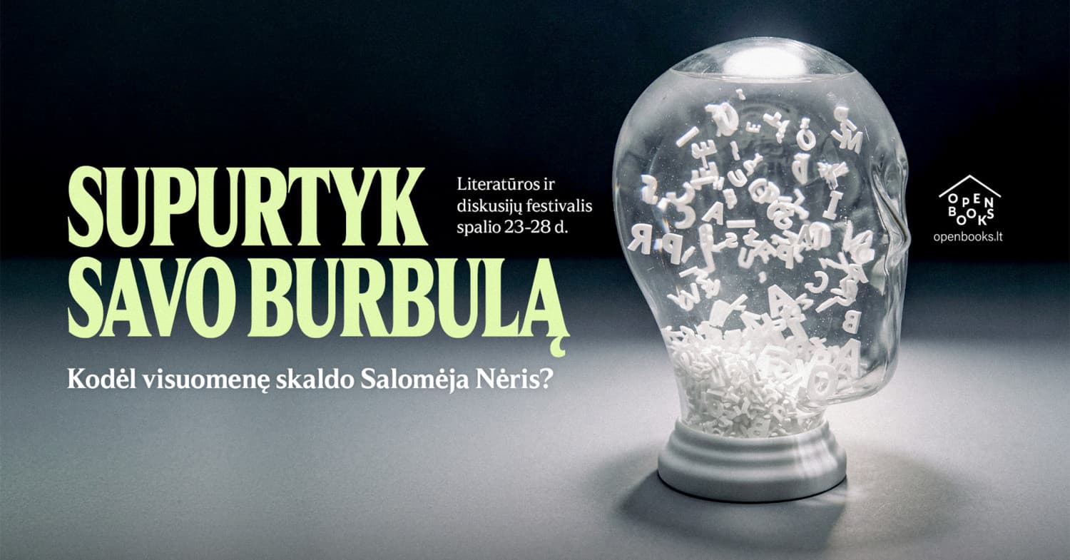 Festivalio OPEN BOOKS uždarymo renginys