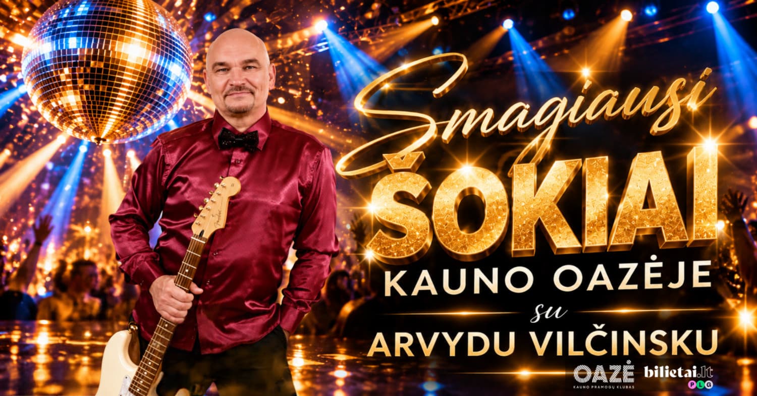 OAZĖS ŠOKIAI su ARVYDU VILČINSKU | Kauno OAZĖ