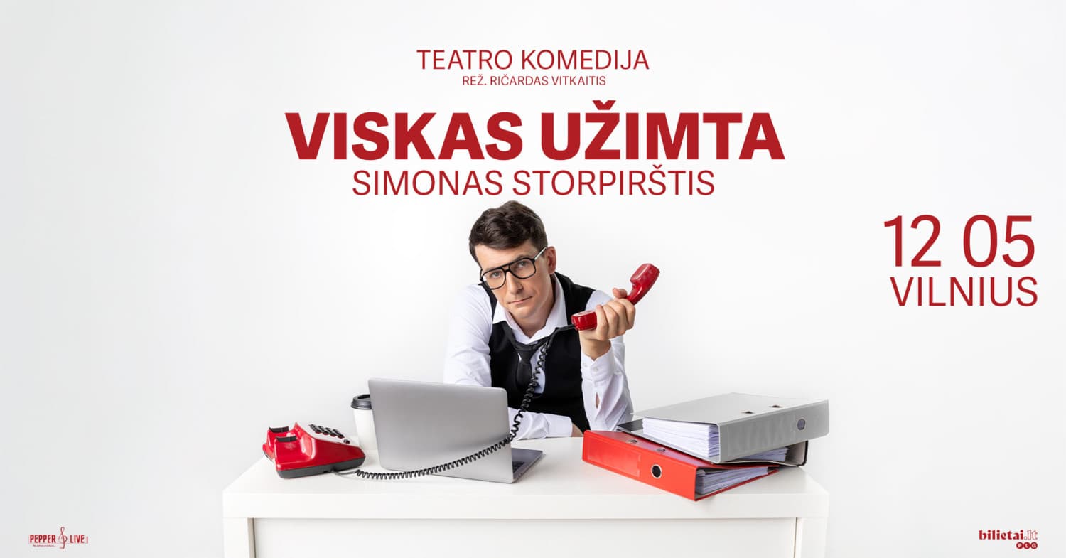 Teatro komedija ''Viskas užimta'' | Vilnius