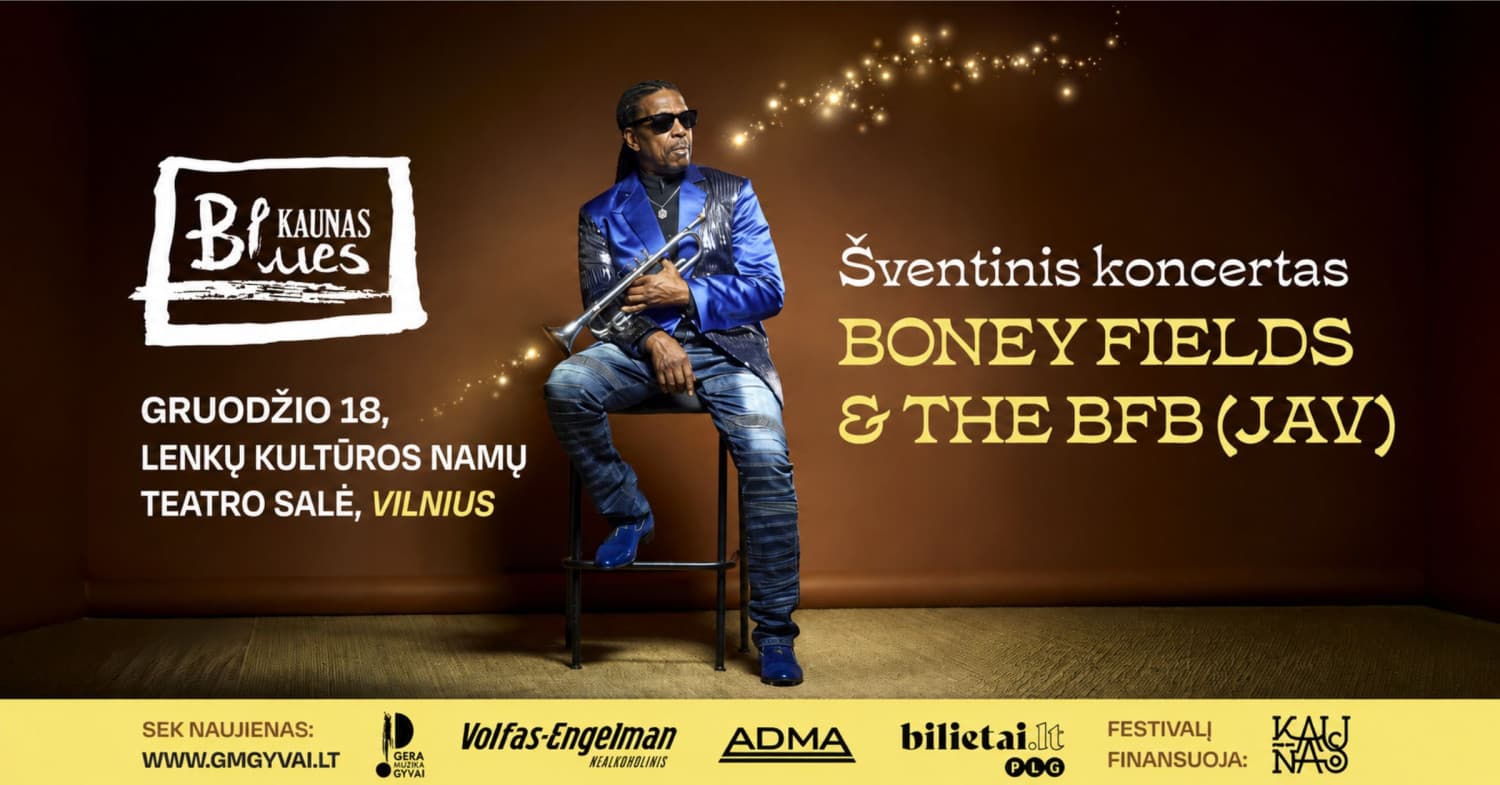 Festivalis Kaunas Blues: šventinis koncertas | Vilnius