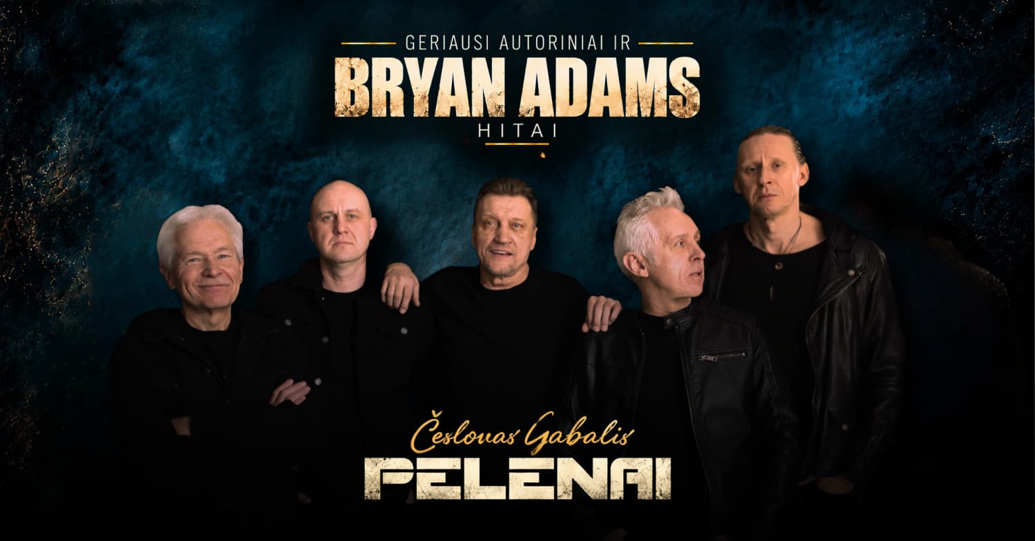 Č. Gabalis ir PELENAI | Geriausi autoriniai ir BRYAN ADAMS hitai | Kaišiadorys