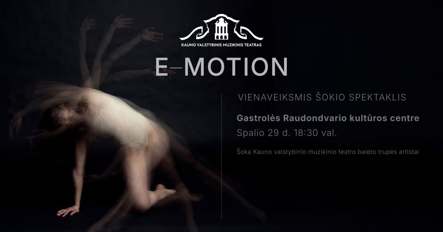 Šokio spektaklis E-MOTION