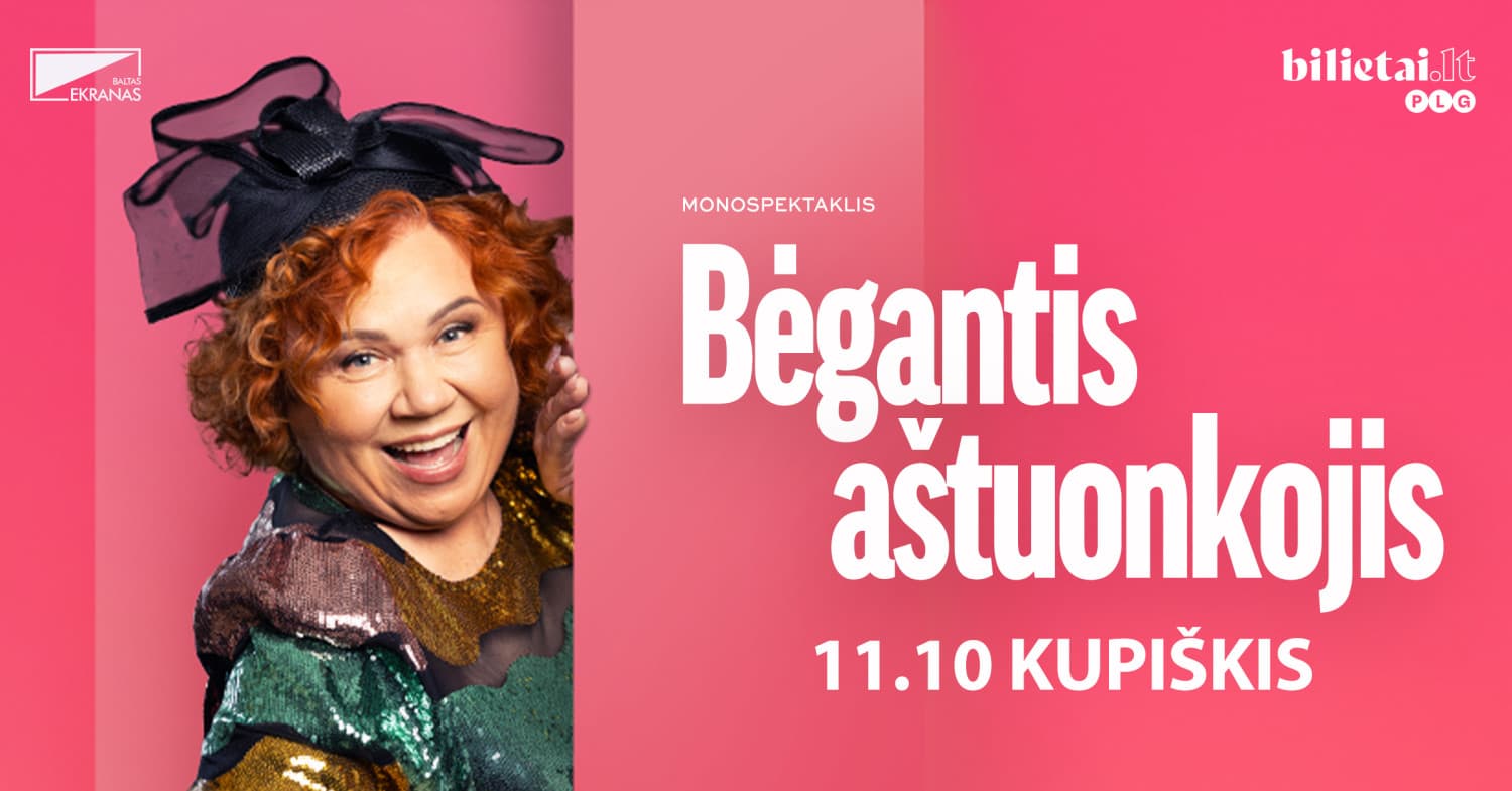 PREMJERA! Monospektaklis "BĖGANTIS AŠTUONKOJIS" | Kupiškis