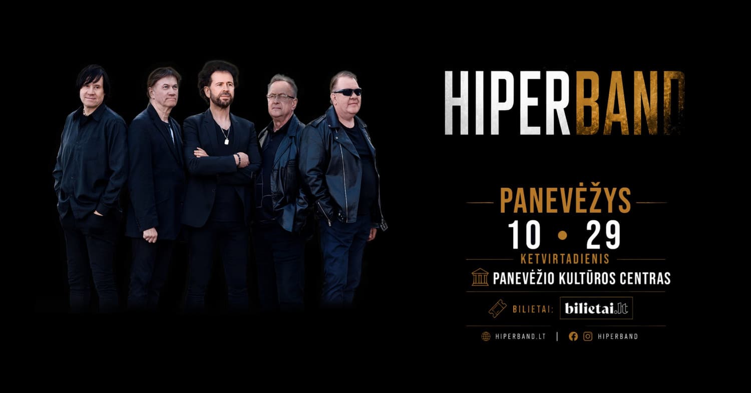 HIPERBAND - KAI VISA SALĖ DAINUOJA | Panevėžys