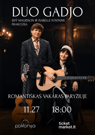 Duo Gadjo. Romantiškas vakaras Paryžiuje