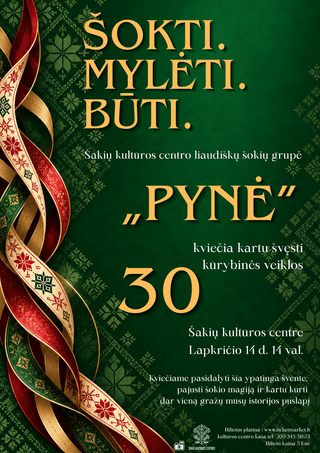 Koncertas „ŠOKTI. MYLĖTI. BŪTI.“