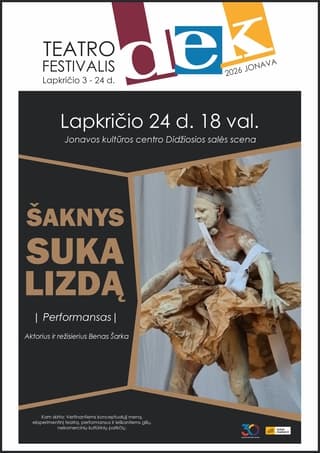 Performansas ŠAKNYS SUKA LIZDĄ