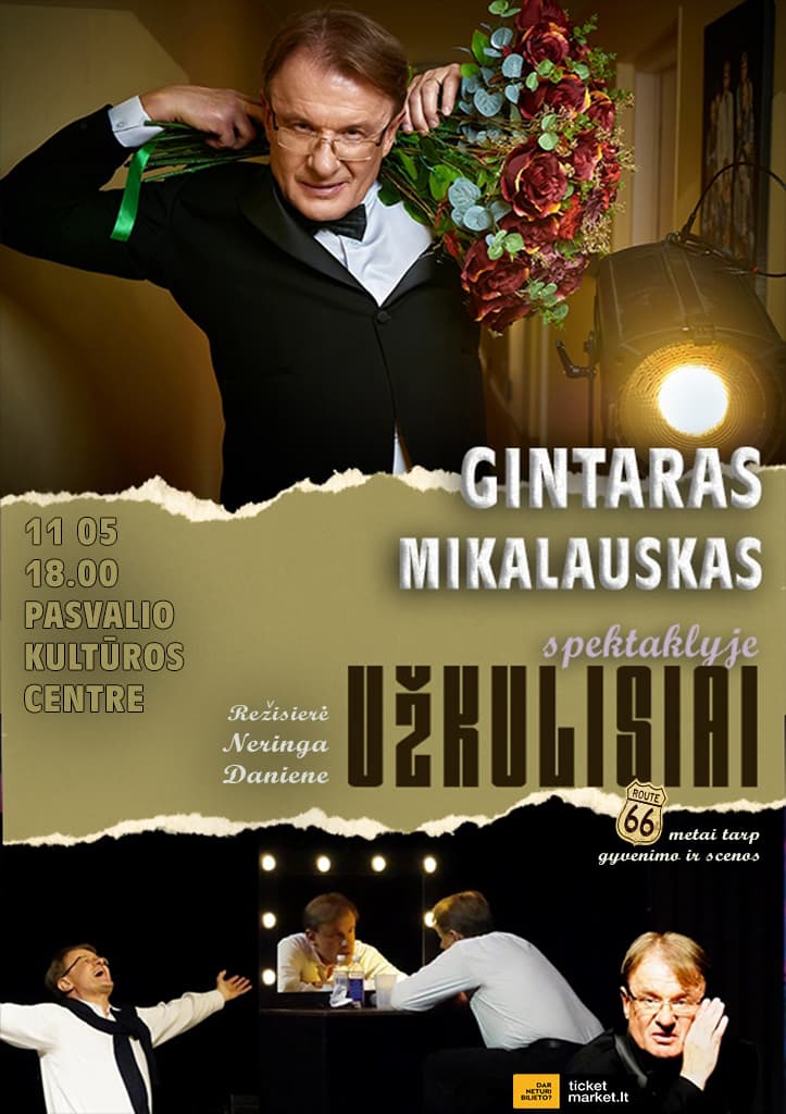 Spektaklis UŽKULISIAI